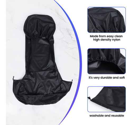 2 Fundas Universales Impermeables De Nailon Para Parte Delan