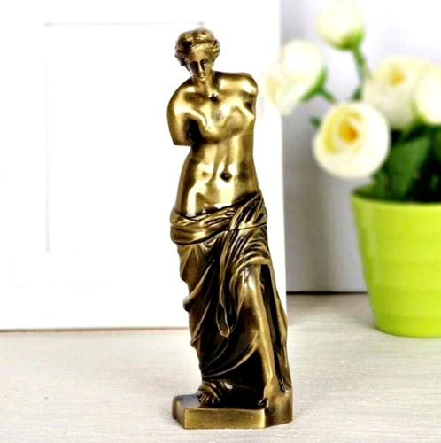 Adorno Figura Coleccion Venus De Milo Metal 18cm Megacuisine