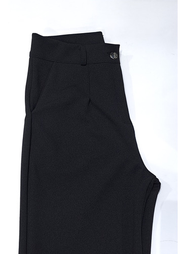 Pantalón Mujer Sastrero Crepe Elastizado Talles Grandes
