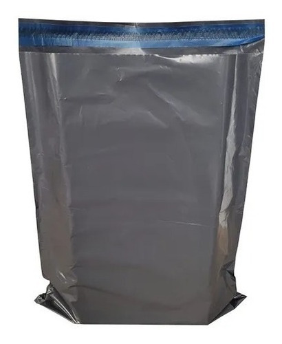 Idpack Envelope Plástico Cinza Correio Segurança Lacre 20x30 250u