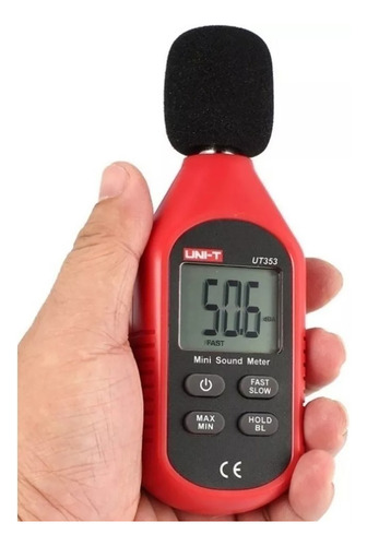 Mini Decibelimetro (sonometro) Digital Uni-t Ut-353