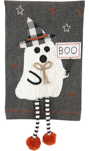 Toalla Colgante Para Piernas Mud Pie, Boo Ghost