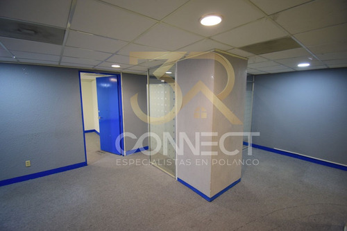 Oficina En Renta En Anzures 6c/2b/1e - Excelente Ubicación - 178m2