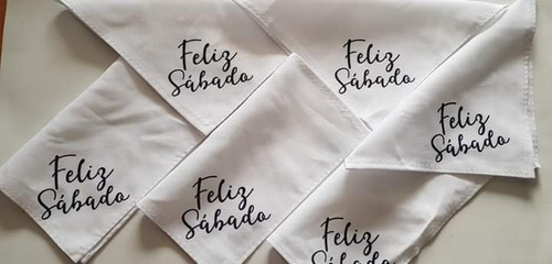 Servilletas Tela Decoración Fiestas Eventos Personalizado X4