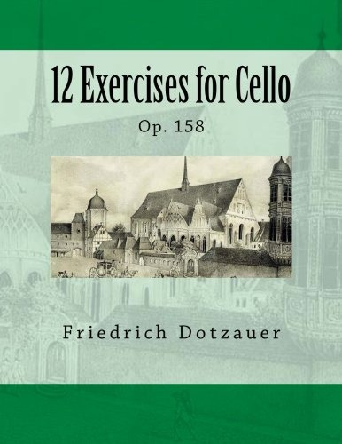 12 Exercises For Cello Op 158