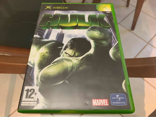 Hulk Marvel Xbox Clássico Raro