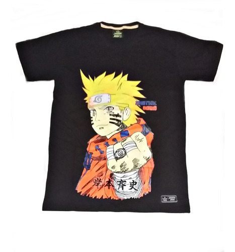 Remera Brilla En La Oscuridad Anime Naruto Del S Al Xl.