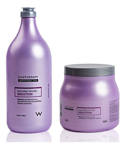 W Hair Therapy, Shampoo Y Mascara X Kg  Equilibrio Neutro  