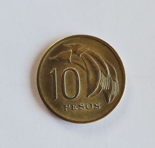 Moneda 10 Pesos Uruguay 1968 (Usado)