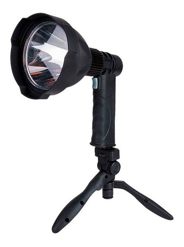 Reflector Pistola De Mano Recargable Usb Led Buscahuellas Luz Blanco
