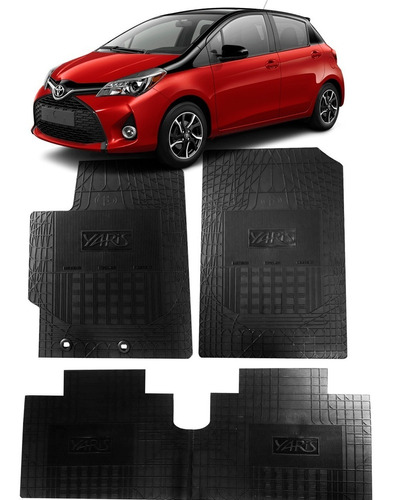 Tapete Toyota Yaris Hatch Corte Original 18 19 20