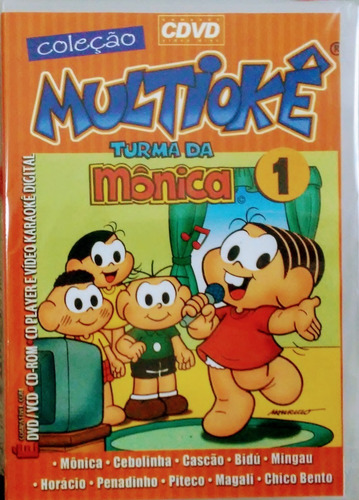 Dvd Multiokê - Turma Da Mônica - Vol 1 (Usado)