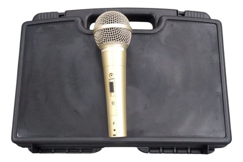 Kit Com 5 Microfones Com Fio Waldman Bra 5800 C/case E Cabos