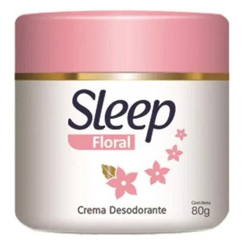 Desodorante En Crema Sleep Floral 80gr