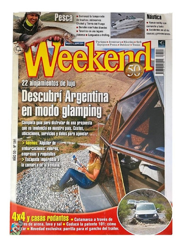 Revista Weekend Pesca Aire Libre Camping Caza