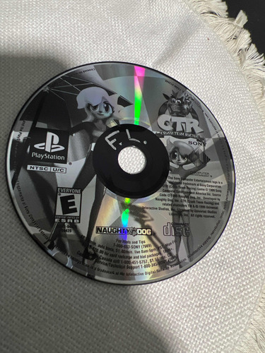 Crash Ctr Ps1 Solo Disco (Usado)