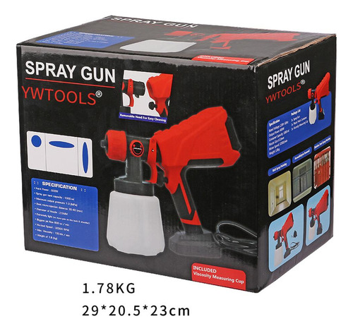 Gran Herramienta De Trabajo Pistola Pulverizadora De Pintura