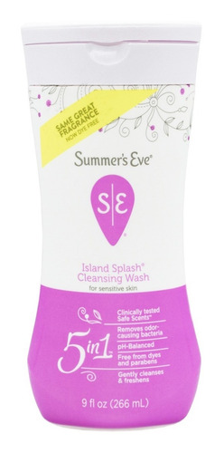 Summers Eve Jabón Intimo Femenino En Gel Island Splash