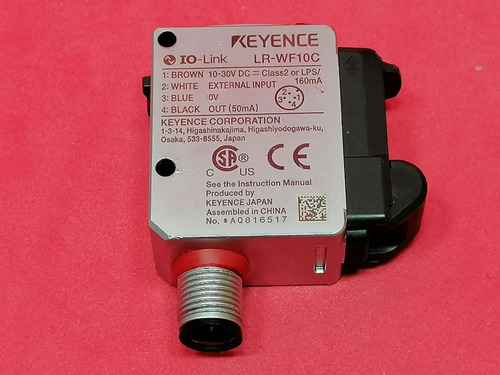 Lr-wf10c Keyence Lr-wf10c Laser Sensor Fiber Optic Npn 10-30