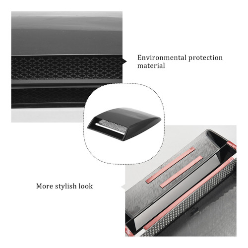 Cuchara Universal Para Capó De Coche, Ventilación De Flujo D