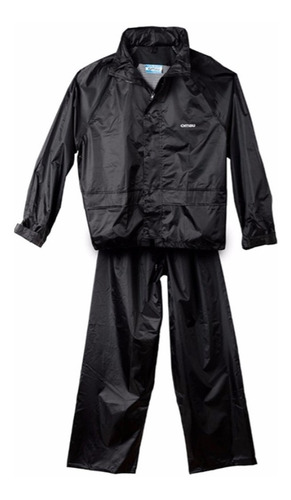 Traje De Agua Lluvia Ombú Modelo Ejecutivo Pvc-poliester 100% Impermeable