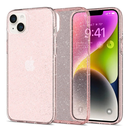 Apple iPhone 14 Plus Spigen Liquid Crystal Glitter Carcasa