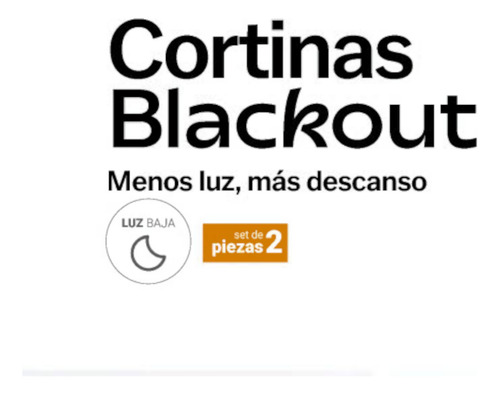 Juego De 2 Cortinas Blackout Cortas Catania Sweet Pink Rosa Vianney 1.80m