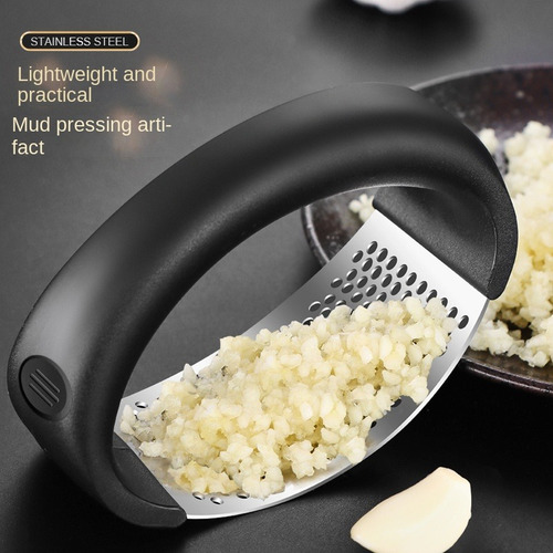 Espremedor Amassador Triturador De Alho Inox Manual Cozinha