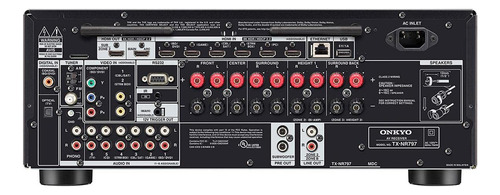 A/v Receiver Onkyo Tx-nr797 9.2-ch 220w With Thx Certified