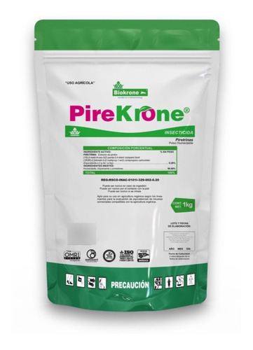 Pirekrone Piretrinas Naturales Biokrone 1 Kg