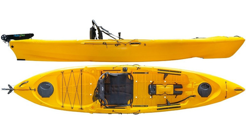 Kayak Hidro2eko Caiman 125 Pro Amarillo - Kayaks Feelfree