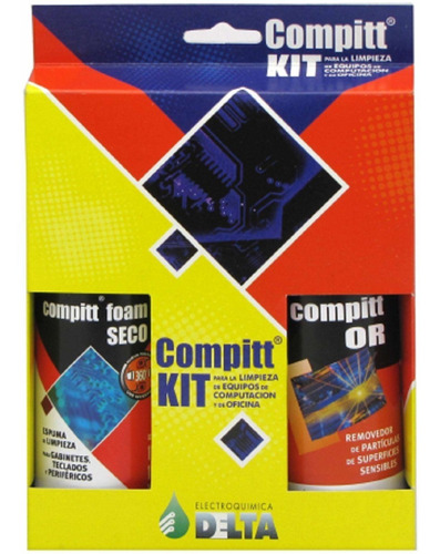  Compitt Kit Para Limpieza De Equipos De Computación