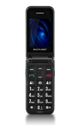 Celular Flip Vita Dual Chip Bluetoth Rádio Multilaser P9145