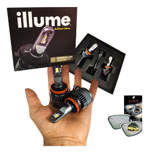 Focos Led Luces Illume Premium Lite H11 Un Paso 30watts 