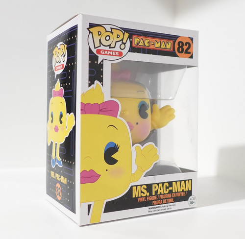 Funko Pop! Games Pac-man - Ms. Pac-man 82 (Usado)