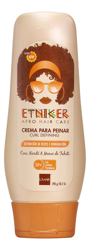 Etniker Crema De Peinado Afro Para El Cuidado Del Cabello, D