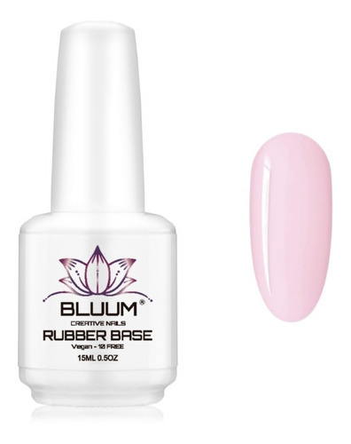 Base Rubber Profesional Bluum Variedad Colores 15 Ml