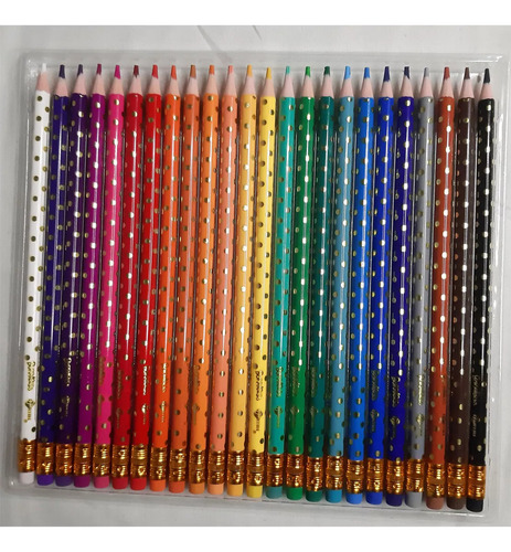 Colores Tryme Borrables 24 Lápices Ideal Para Escuela Trazo 1543