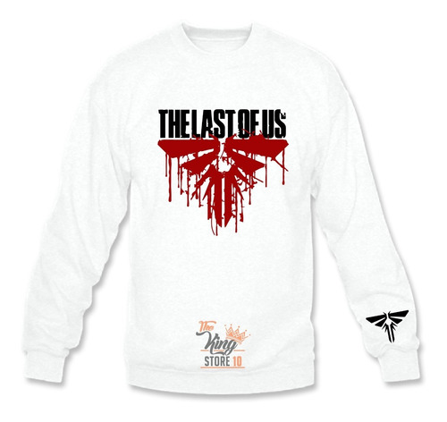 Poleron Cuello Polo, Series, The Last Of Us, Logo Sangriento, Gamer, Virus, Cordyceps / The King Store 10