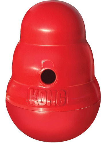 Juguete Kong Interactivo Wobbler Talla L Para Perro Color Red