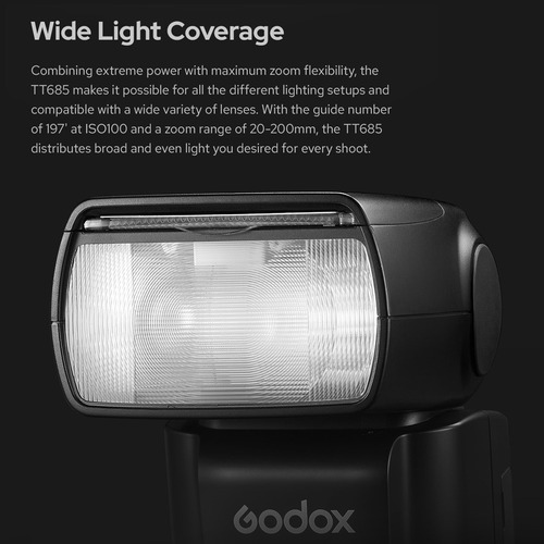 Lámpara De Flash Inalámbrica Godox Tt685iic Thinklite 5d 650