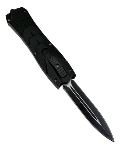 Faca Canivete Abertura Frontal Automatico Quebra Vidro Cor Preto Yf-005