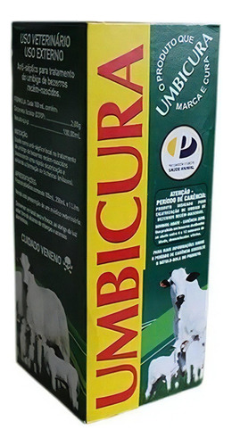 Kit 06 Umbicura trata y cura el ombligo del rebaño de ganado