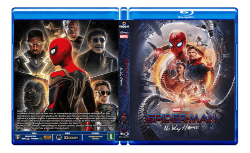 Blu-ray Filme Homem-aranha Sem Volta P Casa - 2021 - Dub/leg