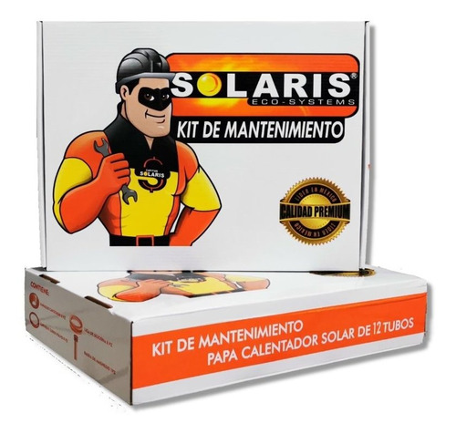 Kit Empaques Y Barra De Magnesio Calentador Solar 24 Tubos