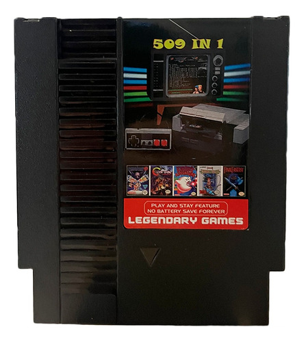 Cartucho Multijuegos Nintendo Nes 509 Juegos Sin Repetir