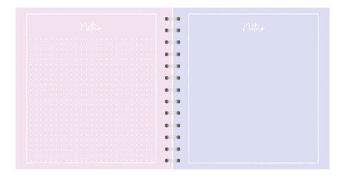 Cuaderno Organizador 80 H. Super Tapa Dura Espiral Metálico Color Positive