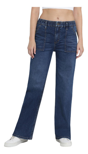 Jeans Mujer Lee Wide Leg 440