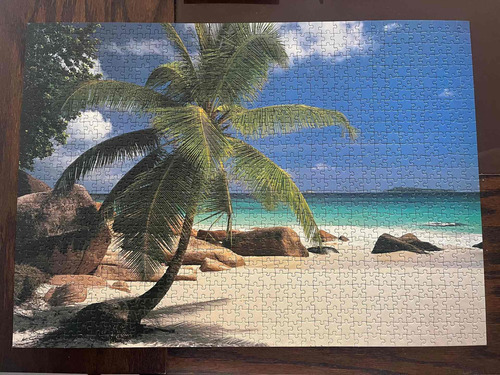 Puzzle De 1000 Piezas Paisaje Playa