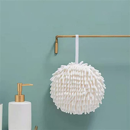 6pcs Bath Hand Towels,absorbent Hand Towel+6 Hook